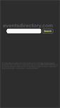 Mobile Screenshot of eventsdirectory.com